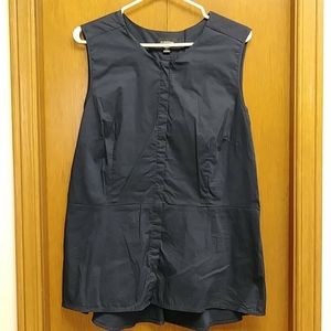 Le Chateau Dark Navy sleeveless blouse